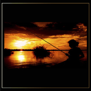 Pêche au crépuscule