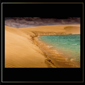 Limite eau sable 