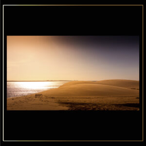 Cabane et sable