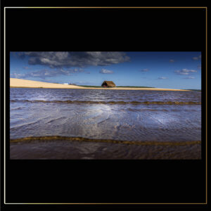 Cabane et mer