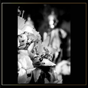 Bouquet en N&B
