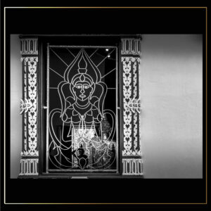 Décor de grille